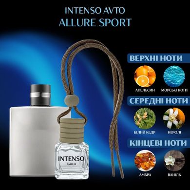 Автопарфум Intenso Avto ALLURE SPORT