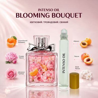 Масляні парфуми Intenso Oil BLOOMING BOUQUET Жіночі 10 ml