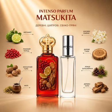 Духи Intenso Parfum MATSUKITA Унисекс 35ml