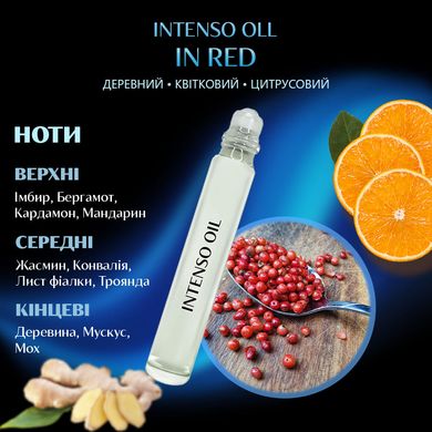 Масляні парфуми Intenso Oil IN RED Жіночі 10 ml