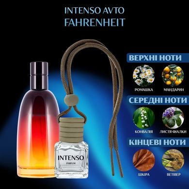 Автопарфум Intenso Avto FAHRENHEIT