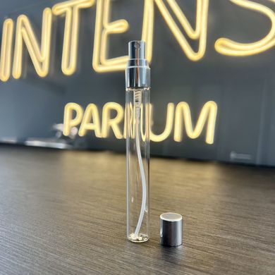 Флакон спрей стеклянный для духов Атомайзер Серебро Silver 10ml