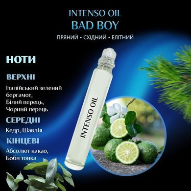 Масляні парфуми Intenso Oil BAD BOY Чоловічі 10 ml