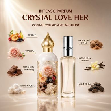 Парфуми Intenso Parfum CRYSTAL LOVE HER Жіночі 20ml