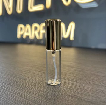 Пробник спрей для духов стеклянный Золото 5ml