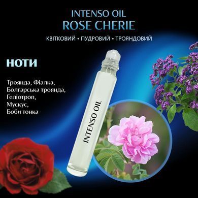 Масляные духи Intenso Oil ROSE CHERIE Женские 10 ml
