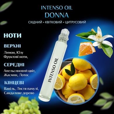 Масляні парфуми Intenso Oil DONNA Жіночі 10 ml