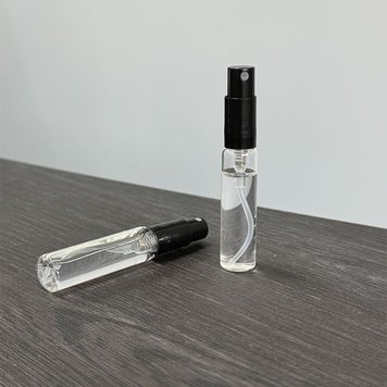 Флакон спрей для распива (отливант) стекло BLACK 5ml