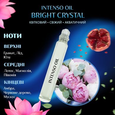 Масляні парфуми Intenso Oil BRIGHT CRYSTAL Жіночі 10 ml