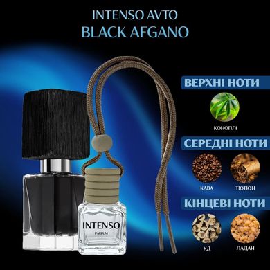 Автопарфюм Intenso Avto BLACK AFGANO